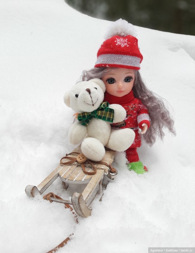 Лили на прогулке — Куклы Baboliy (Баболи (фото 8)