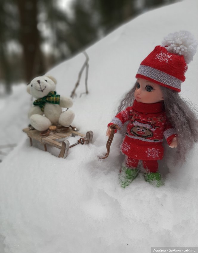 Лили на прогулке — Куклы Baboliy (Баболи