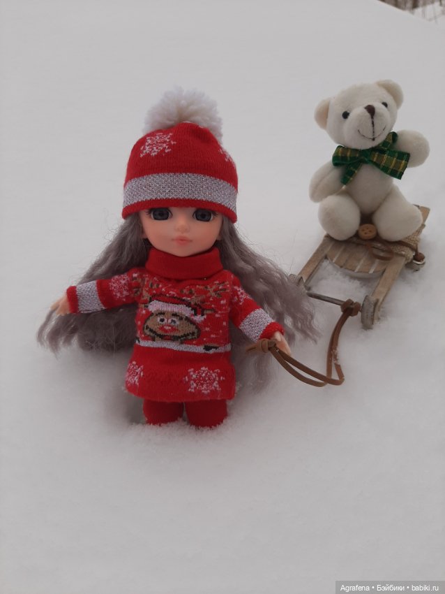 Лили на прогулке — Куклы Baboliy (Баболи (фото 10)