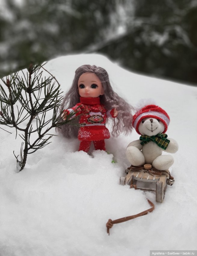 Лили на прогулке — Куклы Baboliy (Баболи