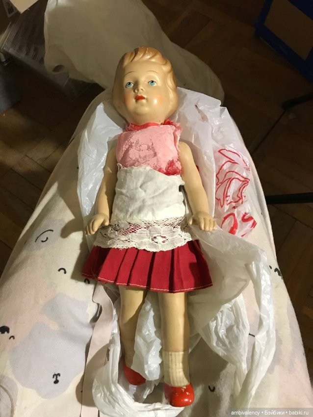 Антикварная кукла на опознание