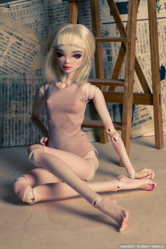 InspireDoll. Софи в росписи. Наш ФанАрт (фото 6)