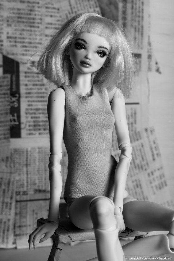 InspireDoll. Софи в росписи. Наш ФанАрт