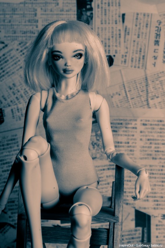 InspireDoll. Софи в росписи. Наш ФанАрт (фото 3)
