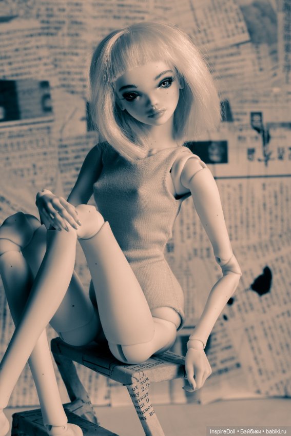 InspireDoll. Софи в росписи. Наш ФанАрт (фото 4)