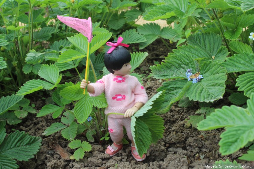 Мелоди ловит бабочек — Кукольные фотоистории и сериалы: комиксы