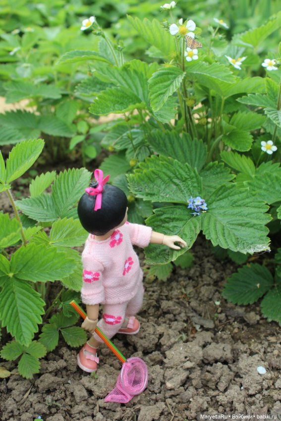 Мелоди ловит бабочек — Кукольные фотоистории и сериалы: комиксы