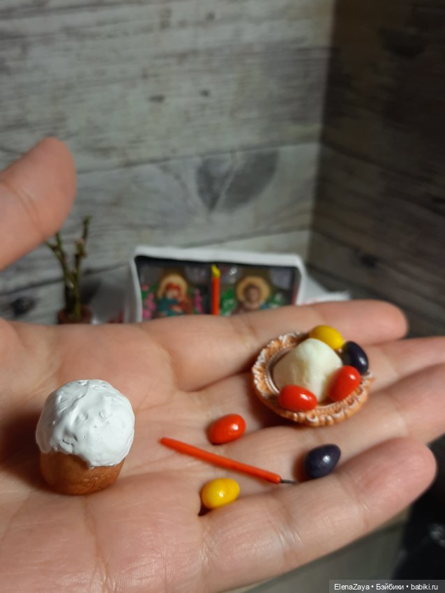 Светлая Пасха. Миниатюра — Кукольная миниатюра своими руками: еда (фото 10)