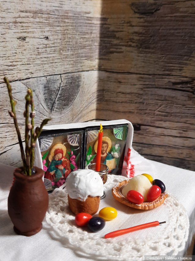 Светлая Пасха. Миниатюра — Кукольная миниатюра своими руками: еда (фото 2)