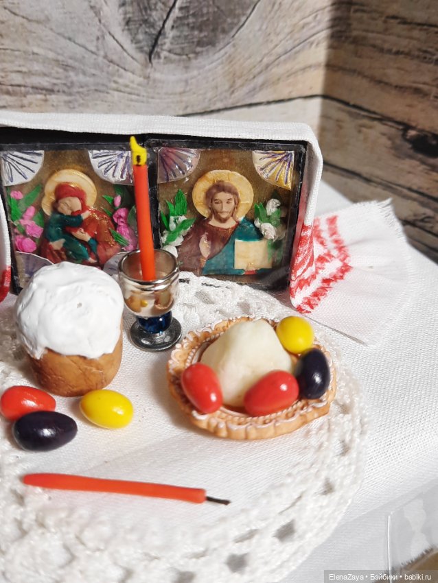 Светлая Пасха. Миниатюра — Кукольная миниатюра своими руками: еда (фото 3)