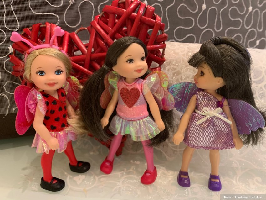 Куколки Келли. Mattel. Валентинки