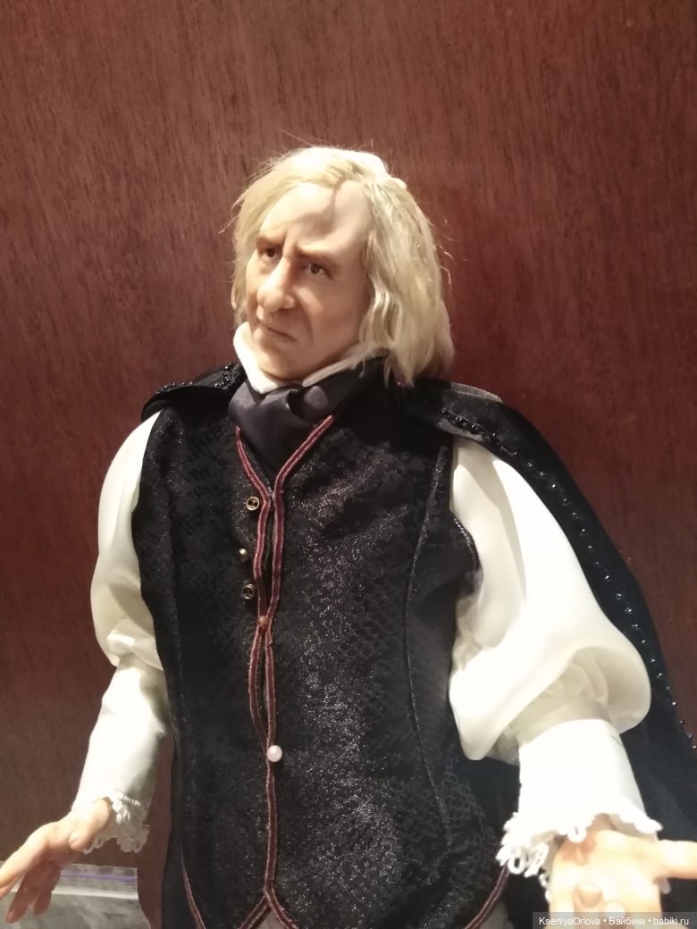 Граф Монте-Кристо — Авторские портретные куклы по фото: галерея работ (фото 2)