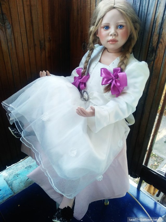 Мои Orangeвые девочки — Куклы Christine Orange (Кристин Оранж): фарфор (фото 4)