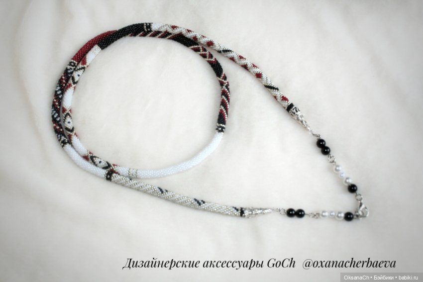 Лариат из бисера — Другие хобби и увлечения: сад (фото 10)