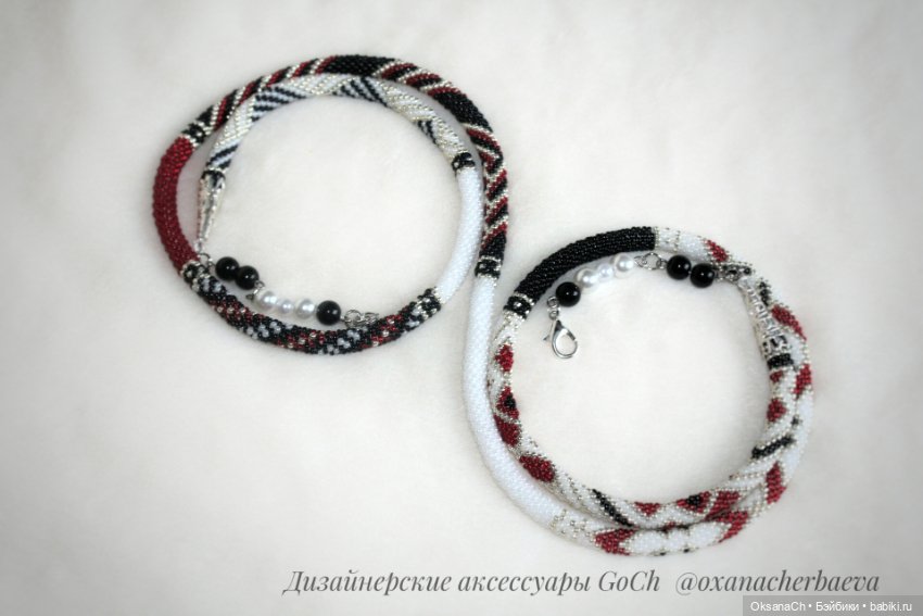 Лариат из бисера — Другие хобби и увлечения: сад (фото 8)