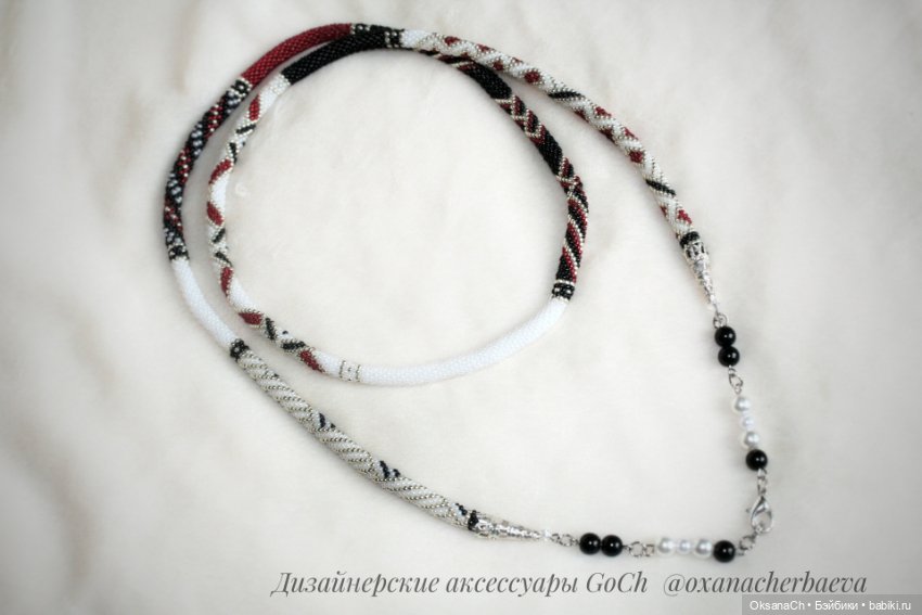 Лариат из бисера — Другие хобби и увлечения: сад (фото 4)