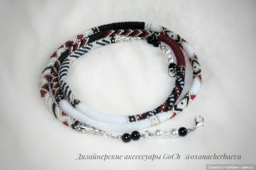 Лариат из бисера — Другие хобби и увлечения: сад (фото 6)