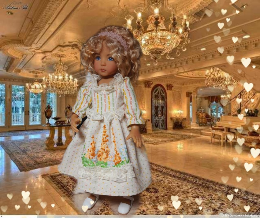 Цветочная рапсодия — Куклы Dianna Effner (Эффнер) из винила: Little Darling (фото 2)