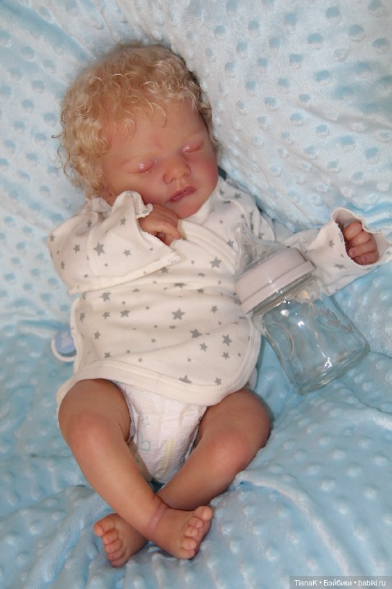 Кукла реборн "Одуванчик" — Куклы Реборн (Reborn): работы мастеров (фото 9)