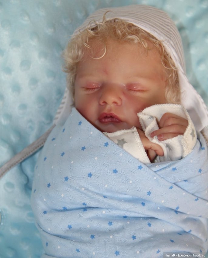Кукла реборн "Одуванчик" — Куклы Реборн (Reborn): работы мастеров (фото 8)