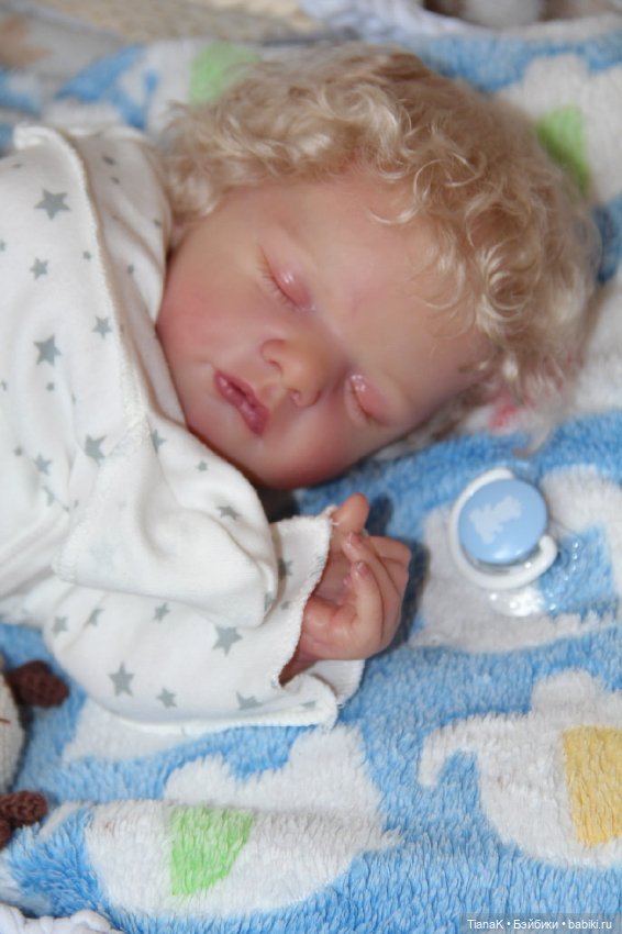 Кукла реборн "Одуванчик" — Куклы Реборн (Reborn): работы мастеров (фото 3)