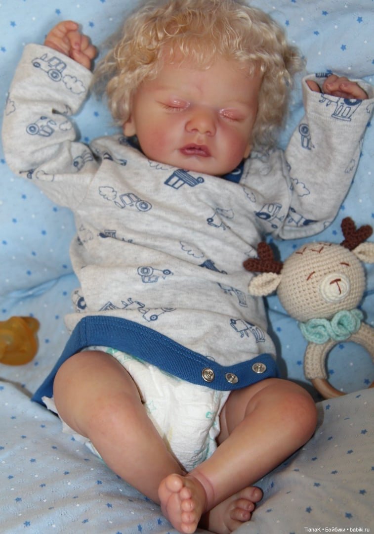 Кукла реборн "Одуванчик" — Куклы Реборн (Reborn): работы мастеров (фото 2)