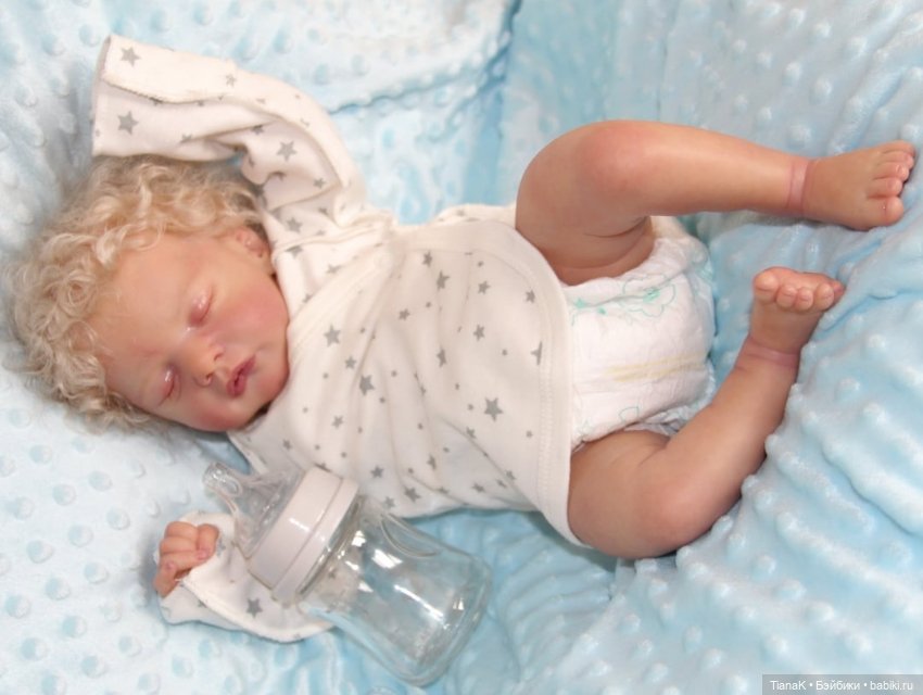 Кукла реборн "Одуванчик" — Куклы Реборн (Reborn): работы мастеров (фото 4)