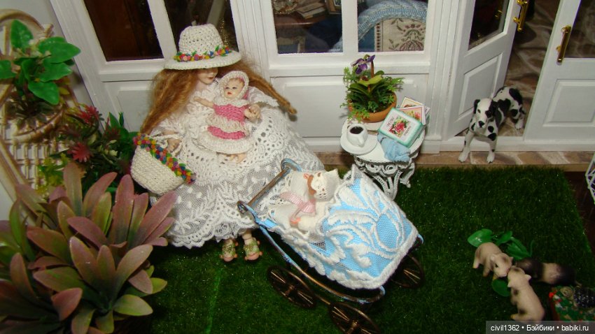 Румбокс Загородный дом миниатюра 1:12