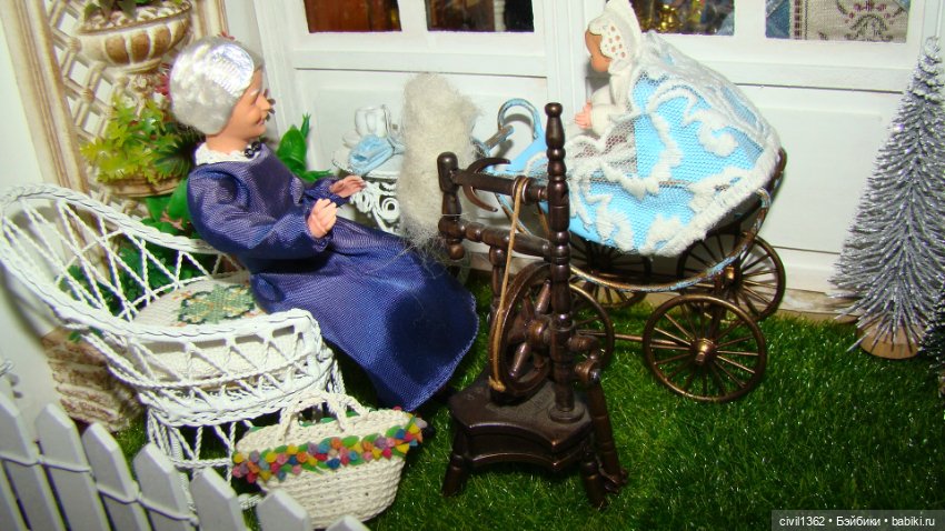 Румбокс Загородный дом миниатюра 1:12