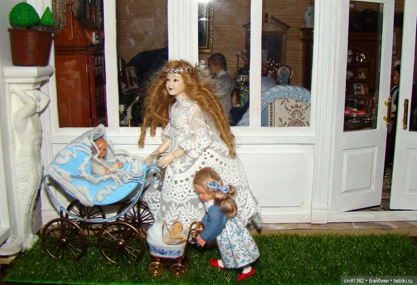 Румбокс Загородный дом миниатюра 1:12