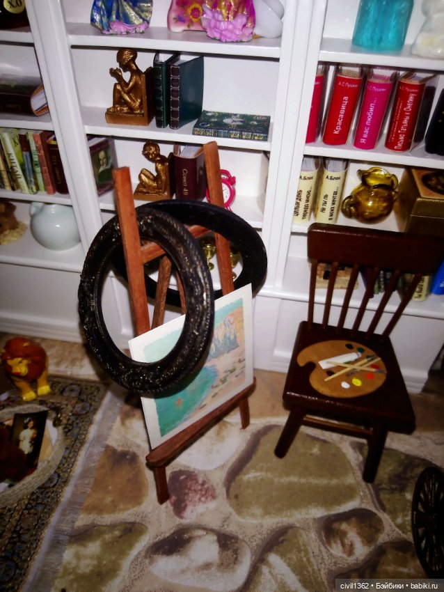 Румбокс Загородный дом миниатюра 1:12