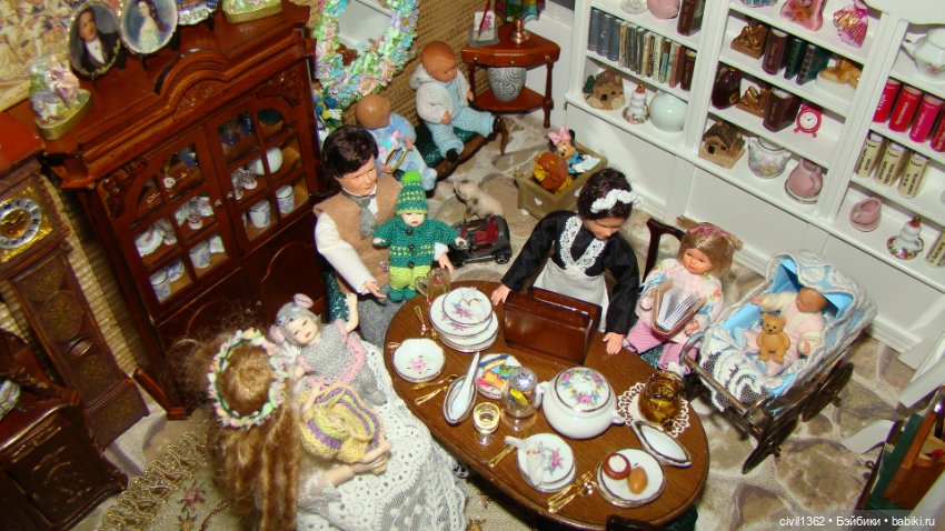 Румбокс Загородный дом миниатюра 1:12