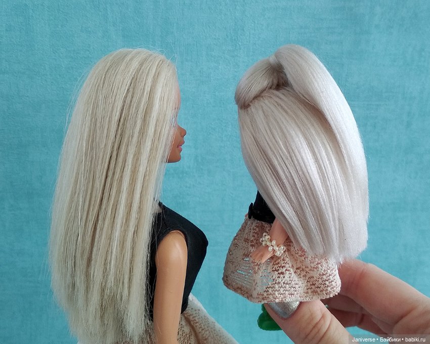 Феникс-рубрика. Винтажная Барби и малышка Челси из пакета кукольных осколков