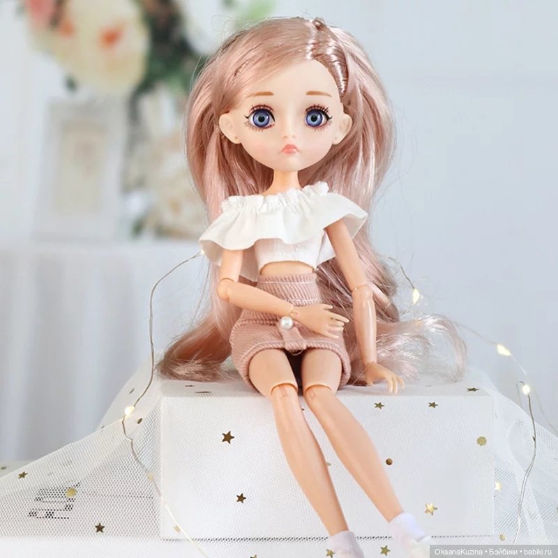 Лиля, девочка гибридик на тельце баболи 15,5 см (фото 8)