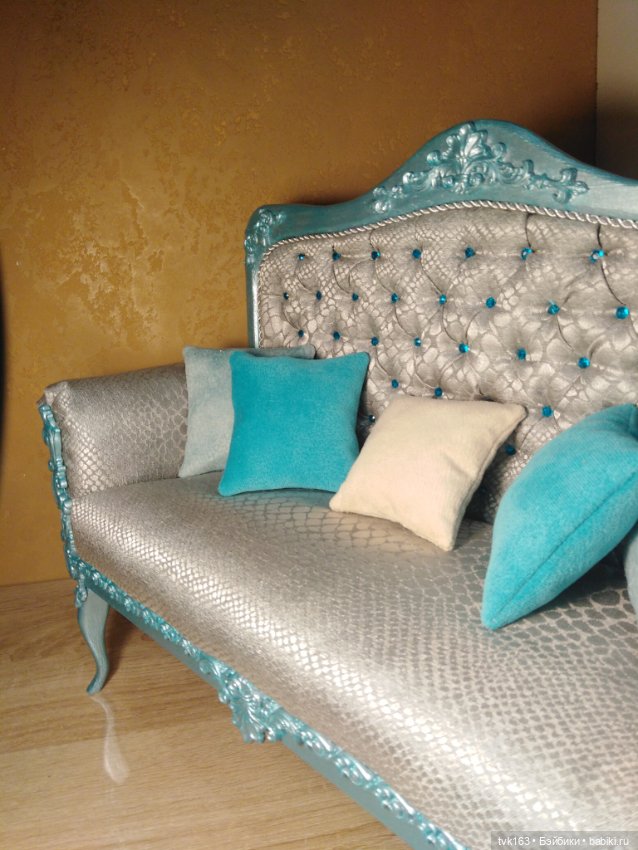 Таинственная бирюза — Мебель для кукол и домиков: фото (фото 5)