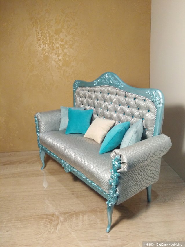 Таинственная бирюза — Мебель для кукол и домиков: фото (фото 4)