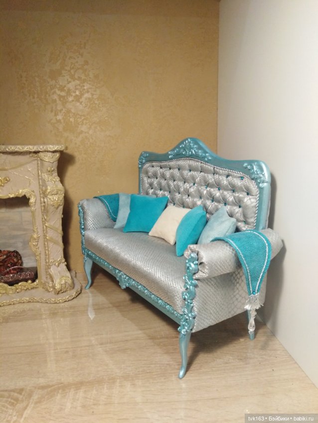 Таинственная бирюза — Мебель для кукол и домиков: фото (фото 3)