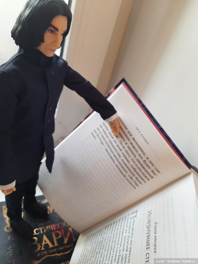 Профессор Северус Снейп — Куклы Harry Potter (Гарри Поттер) Mattel: Wizarding World (фото 8)