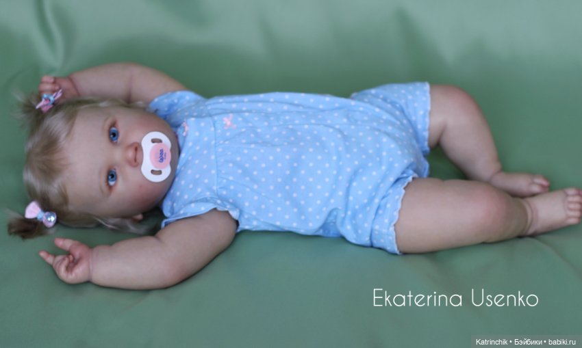 Пухляшка Шарлотта (Charlotte). Работа Екатерины Усенко (фото 8)