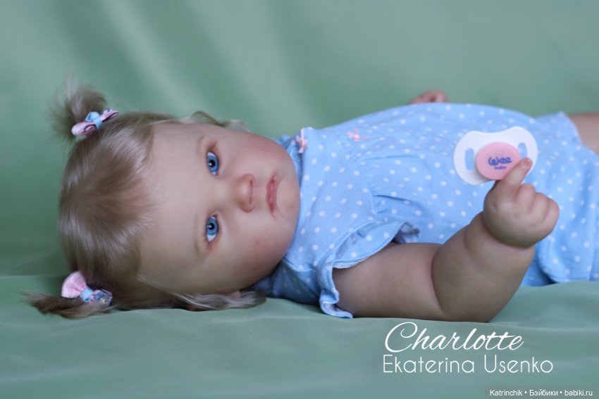 Пухляшка Шарлотта (Charlotte). Работа Екатерины Усенко (фото 7)