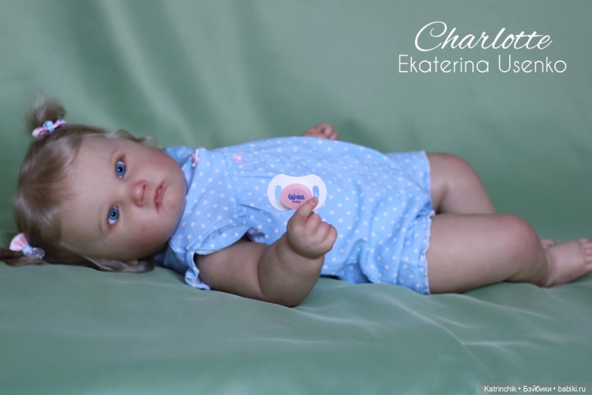 Пухляшка Шарлотта (Charlotte). Работа Екатерины Усенко (фото 6)
