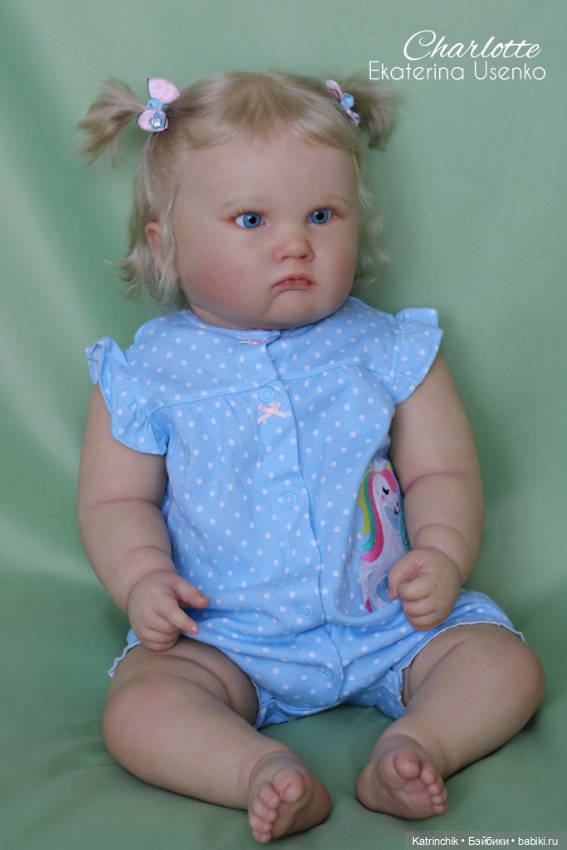 Пухляшка Шарлотта (Charlotte). Работа Екатерины Усенко (фото 3)