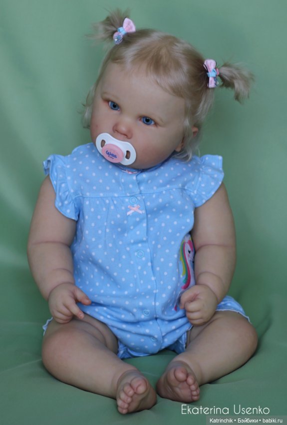 Пухляшка Шарлотта (Charlotte). Работа Екатерины Усенко (фото 4)