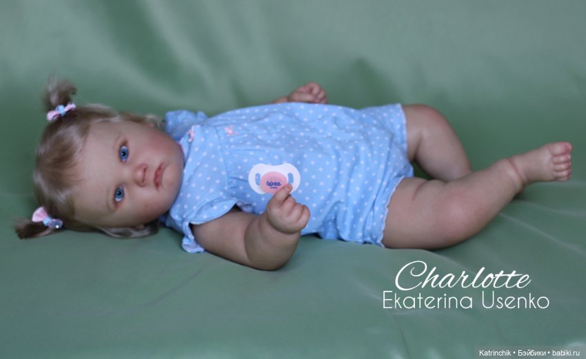 Пухляшка Шарлотта (Charlotte). Работа Екатерины Усенко (фото 5)