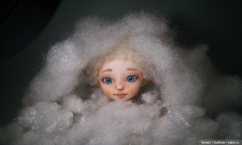 Так рождается ангелы! Ангел - перерожденный. (ООАК игровой куклы Лили)