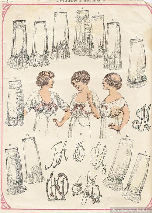 Старинное белье — Всё об антикварных куклах: история (фото 6)