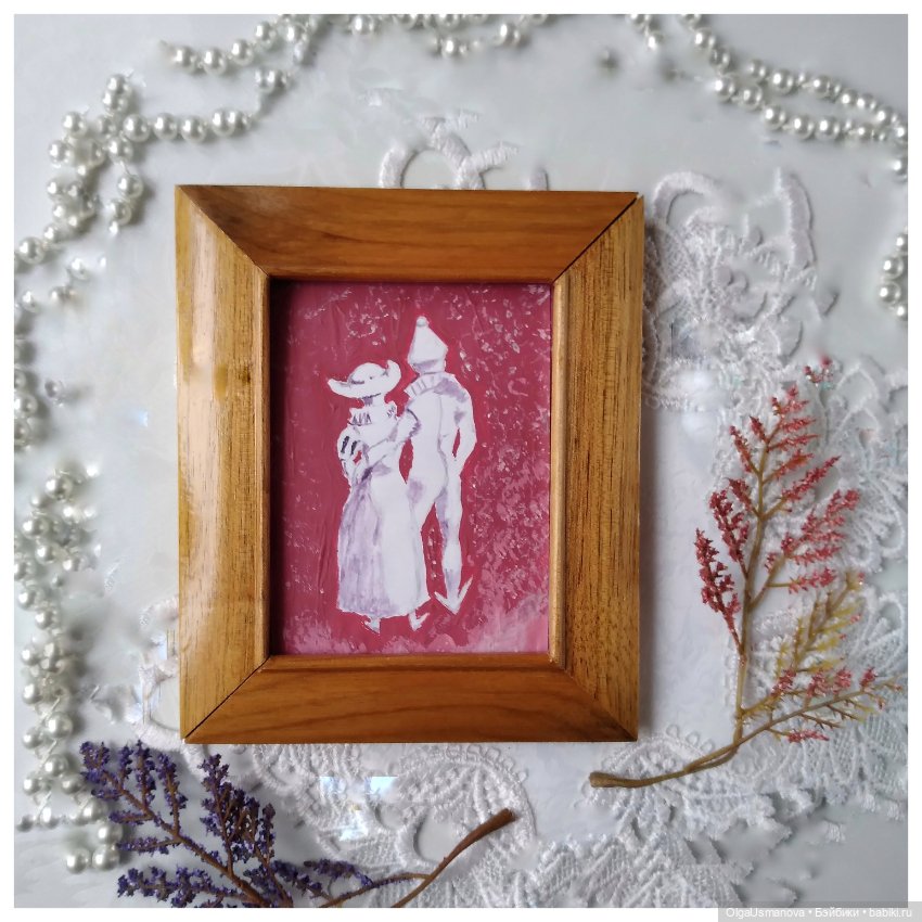 Девочка Пьеро — Авторские текстильные куклы: Вальдорфские (фото 2)