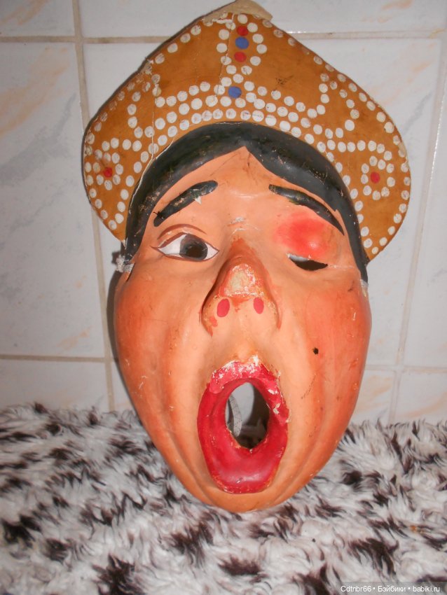 Старинная маска ТИГРА. Восстановление. Часть 2. Финал. И дополнительно: Маски "До и после реставрации"