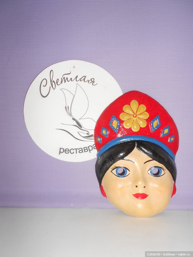 Старинная маска ТИГРА. Восстановление. Часть 2. Финал. И дополнительно: Маски "До и после реставрации"