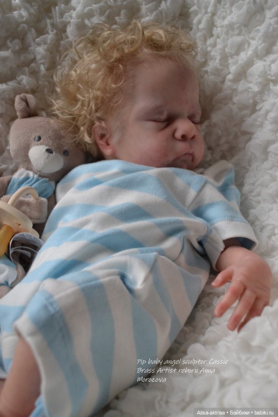 Милый ангел Пип родился. Кукла реборн Анны Морозовой
